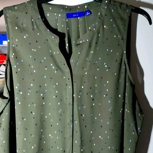 Apt 9 Sleeveless Top XL